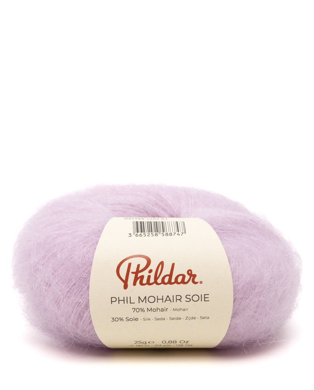 Phil Mohair Soie 1253 Kersenbloesem - bol mohair en zijde garen in Kersenbloesem