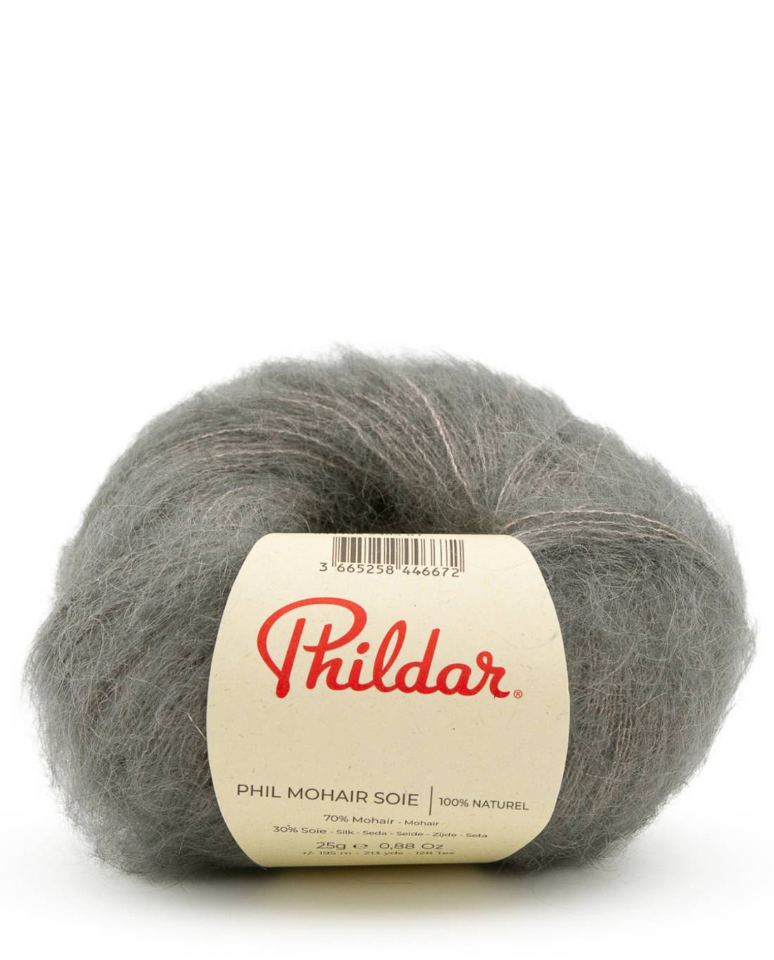 Phil Mohair Soie 2403 Eucalyptus - bol mohair en zijde garen in Eucalyptus