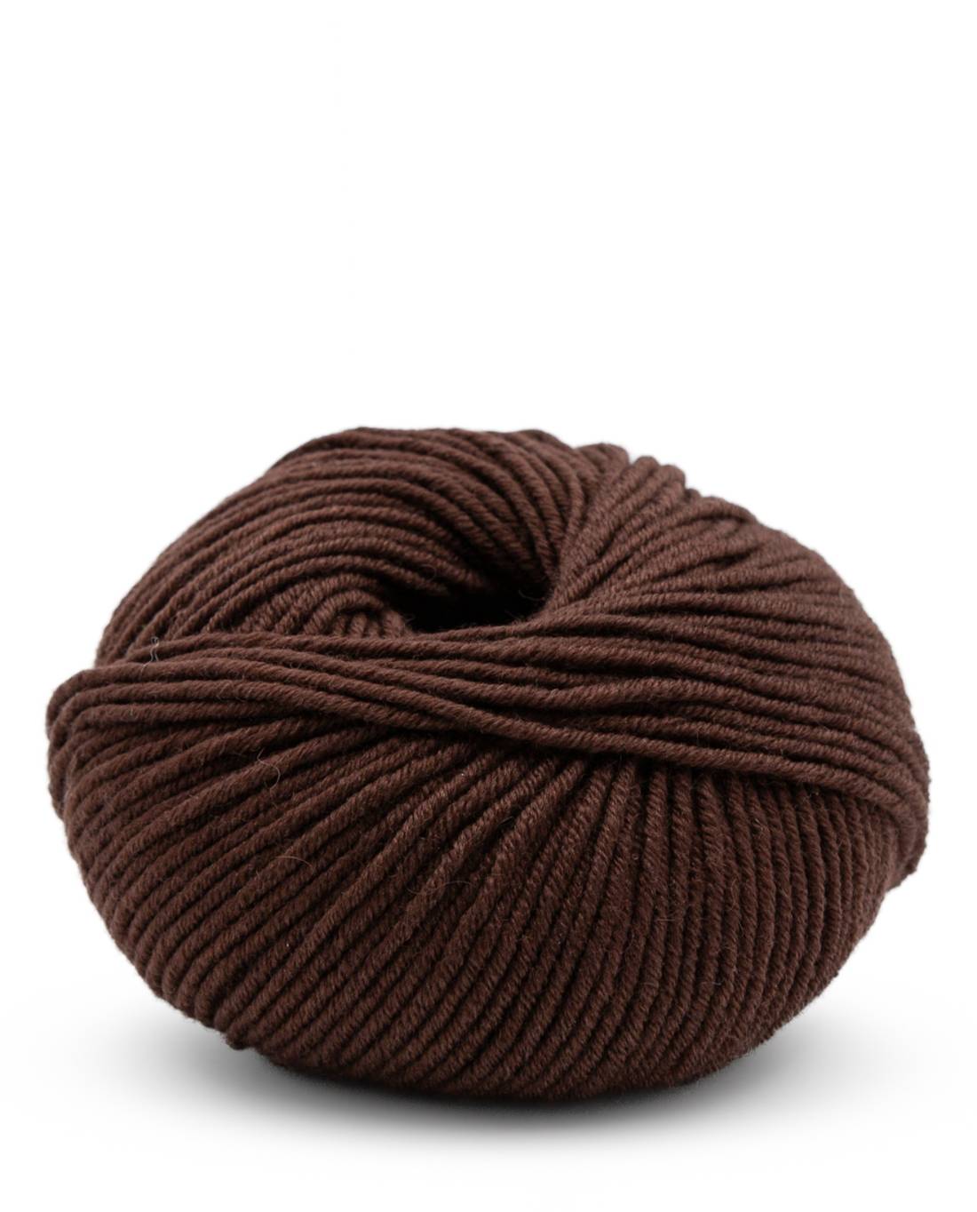 Phildar Phil Merinos 6 2094 Chocolate - bol garen vanuit een tweede aanzicht