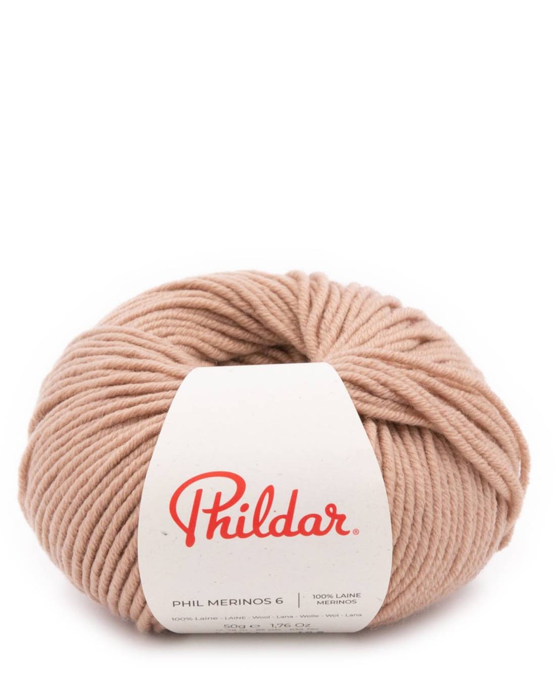 Phildar Phil Merinos 6 2483 Camel - bol 100% merinowol in kleur Camel