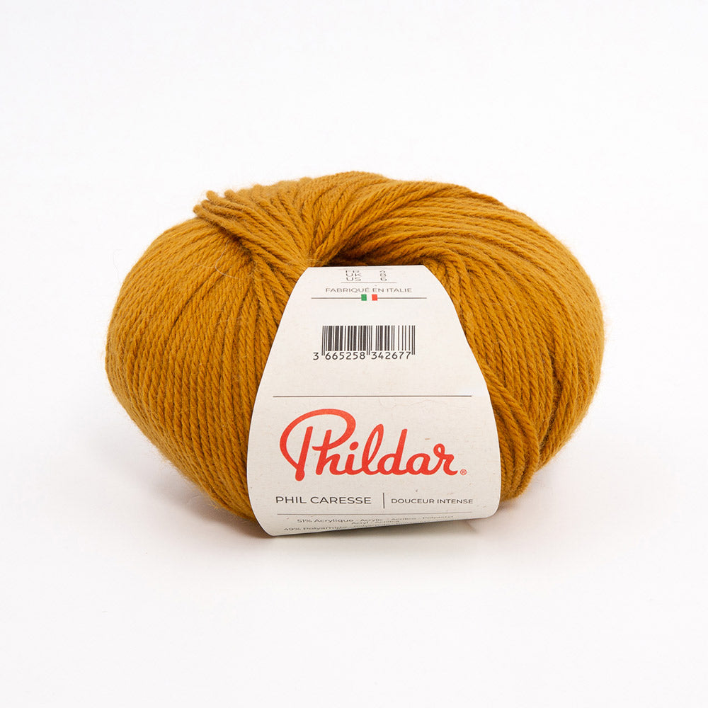 Phildar Phil Caresse 2461 Grey Honey