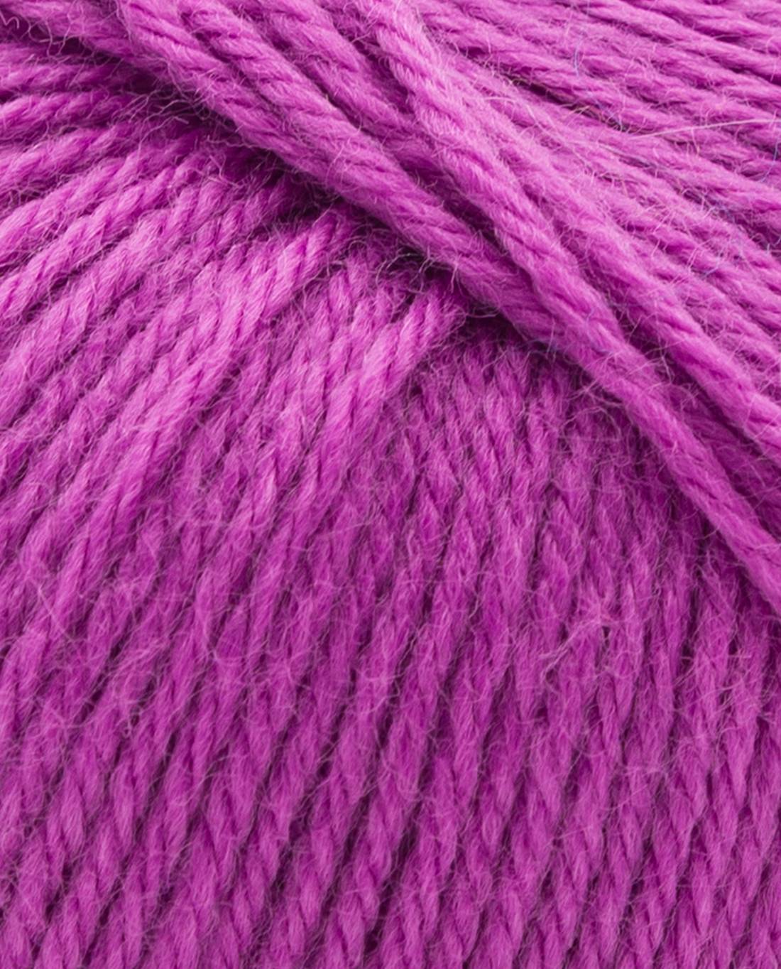 Phildar Phil Caresse 1064 Violet - close-up van het garen
