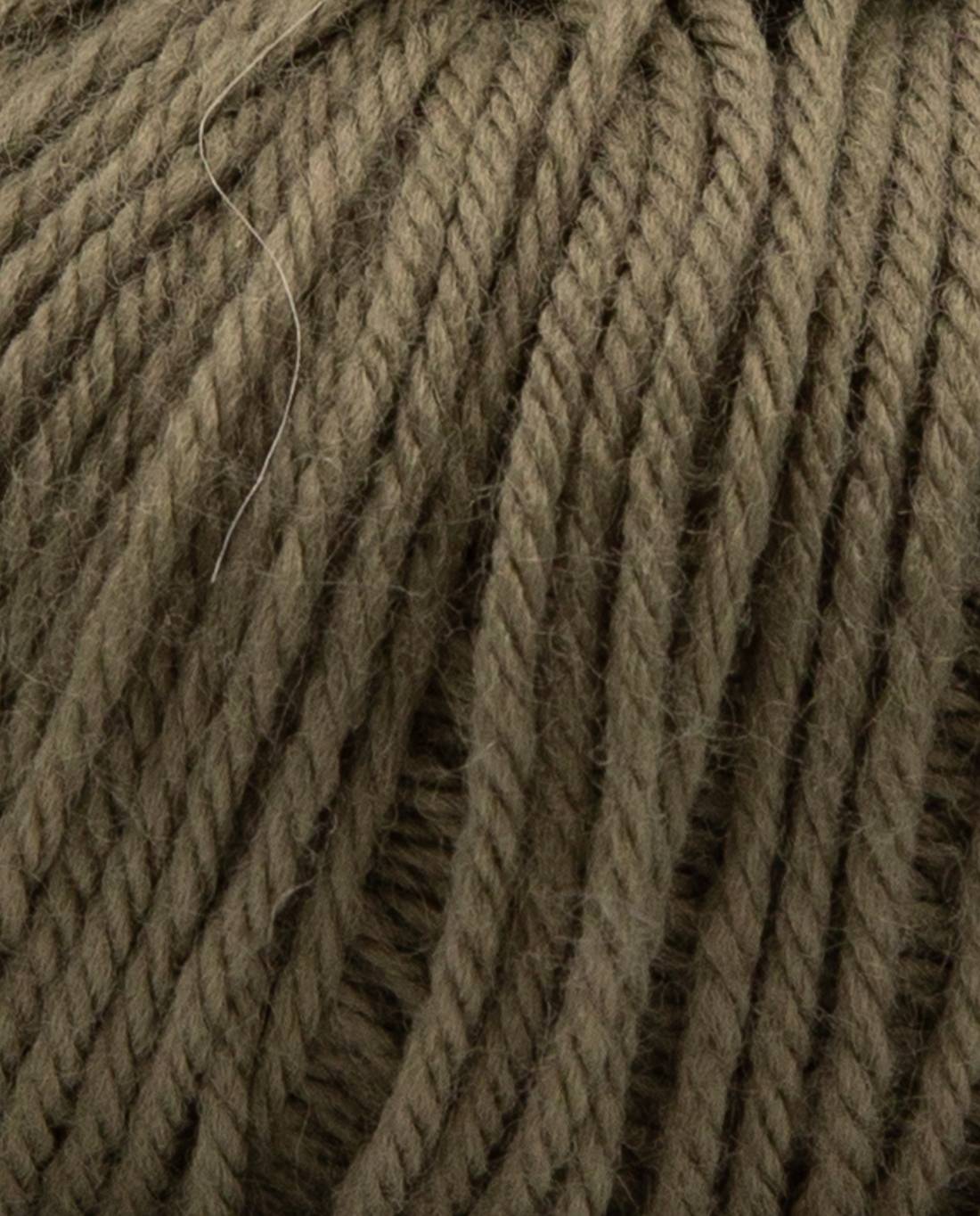 Phildar Phil Caresse 1100 Khaki - close-up van het garen