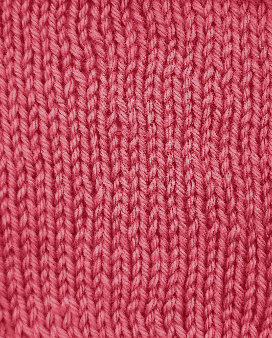 Phildar Phil Caresse 1274 Tulip Pink - gebreid proeflapje