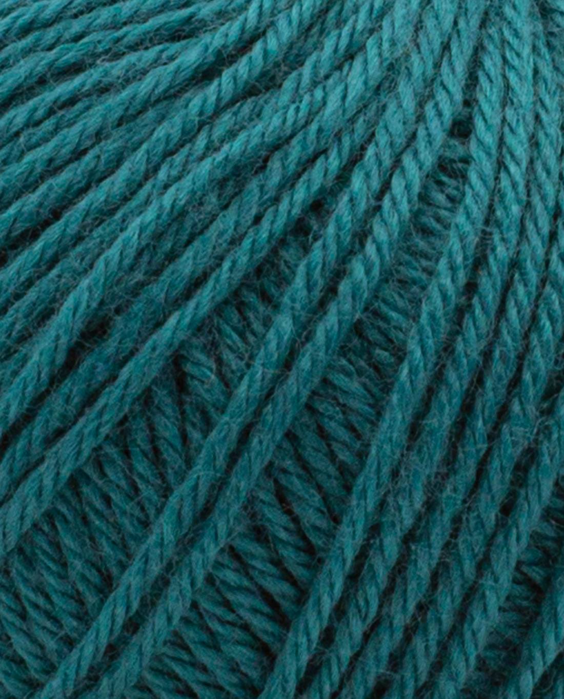 Phildar Phil Caresse 2099 Duck Blue - close-up van het garen