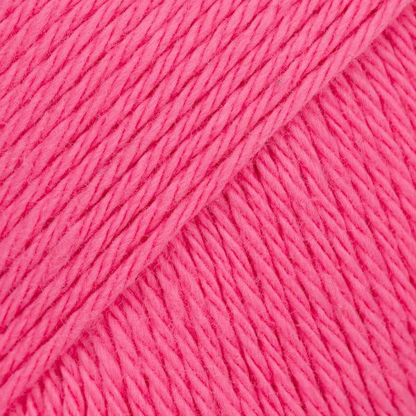 Drops Magic Uni Colour 44 Roze flamingo - kleurstaal katoen