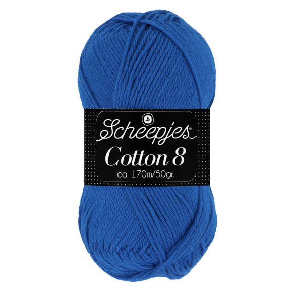 Scheepjes Cotton 8 519 Royal Blue