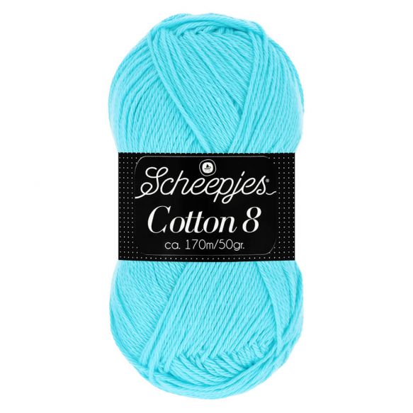 Scheepjes Cotton 8 622 Light Turquoise
