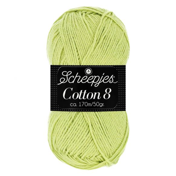 Scheepjes Cotton 8 642 Light Green