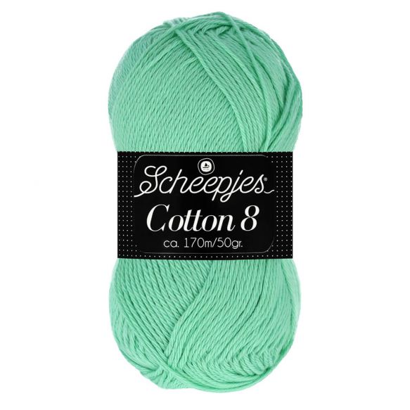 Scheepjes Cotton 8 664 Mint Green