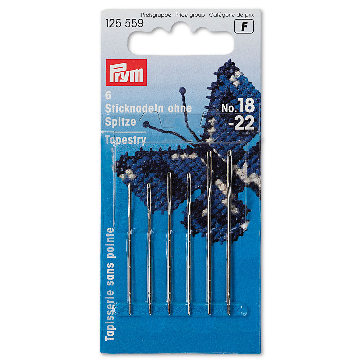 Prym Borduurnaalden Nr.18-22 (ronde punt)