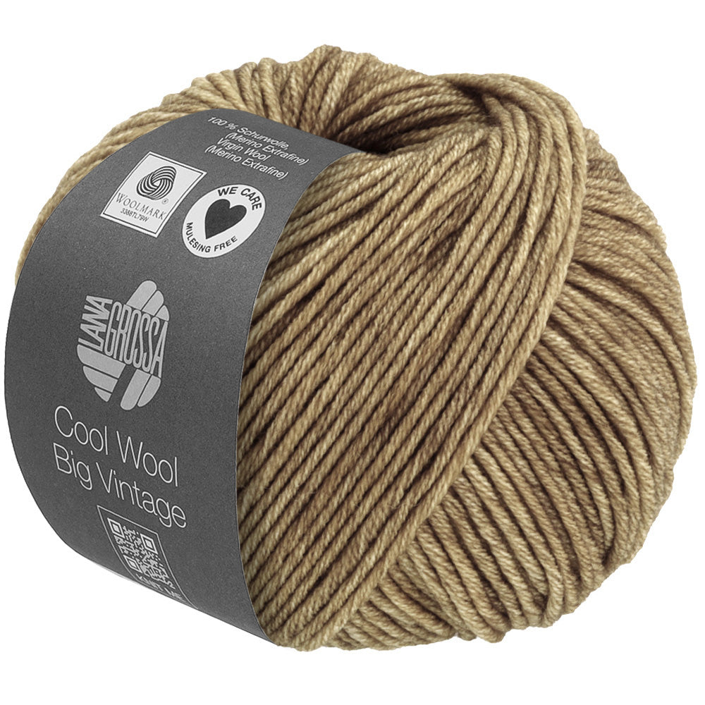 Lana Grossa Cool Wool Big Vintage 7182 Zandbeige