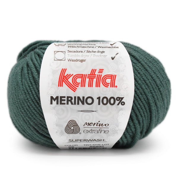 Katia Merino 100% 066 Turquoise green