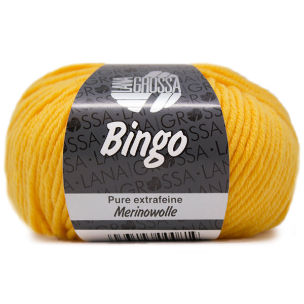 Lana Grossa Bingo 067 Zonnig Geel