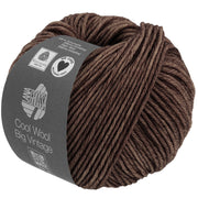 Lana Grossa Cool Wool Big Vintage 7184 Donkerbruin