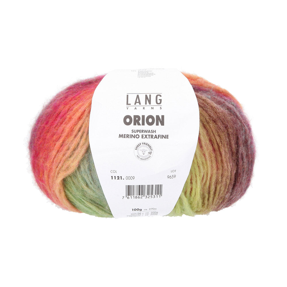Lang Yarns Orion 009 Regenboog
