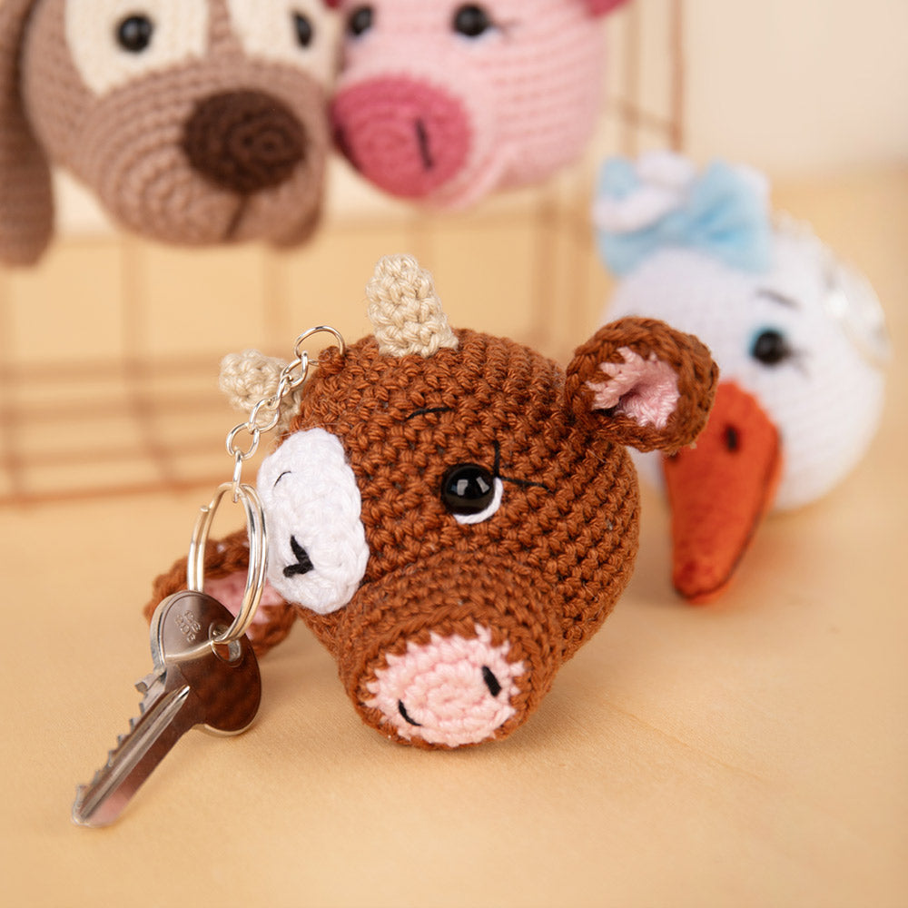 Sleutelhanger Set 1 - Sandra Bekx Haakpakket 3