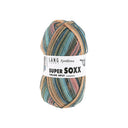 Lang Yarns Super Soxx Color 4-Fach 0539 Lac/Apr/Bla/Oli 1148 Trondheim