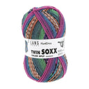 Lang Yarns Twin Soxx 4-fach 584 Mint/Violett/Blau/Orange 1156 Proud