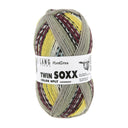 Lang Yarns Twin Soxx 4-fach 585 Gelb/Braun/Hellblau 1156 Excited