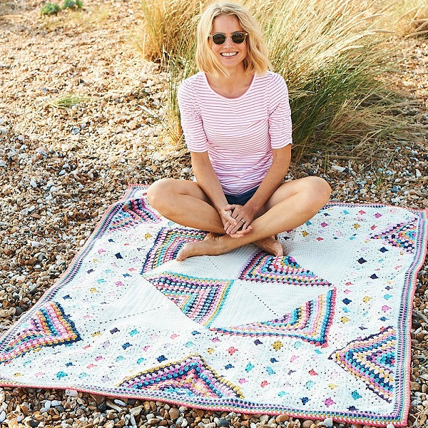 Haakpatroon Granny Celebration Blanket