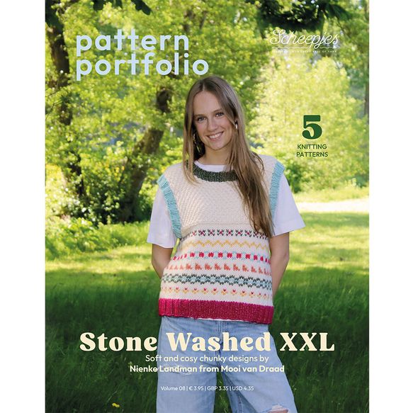 Scheepjes Pattern Portfolio Stone Washed XXL EN - 1st