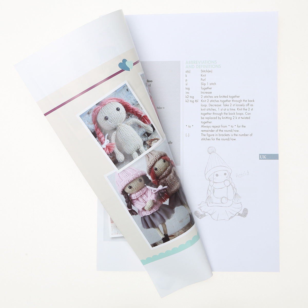 Go Handmade Knitting Kit - Astrid 13040 patroonboekje