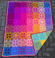 Burst of Joy Deken Garen- & Haakpakket Colour Crafter - Anke Wintermans 9
