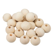 Trimits Houten Kralen 15 mm (20 stuks) - losse houten kralen