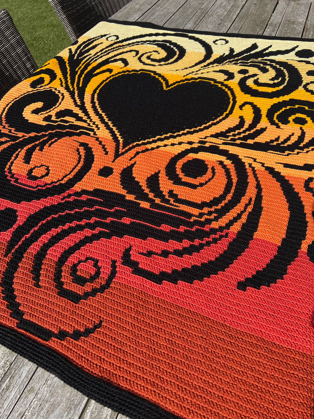 Lovely Deken ‘Fire’ Haakpakket - Anke Wintermans 3