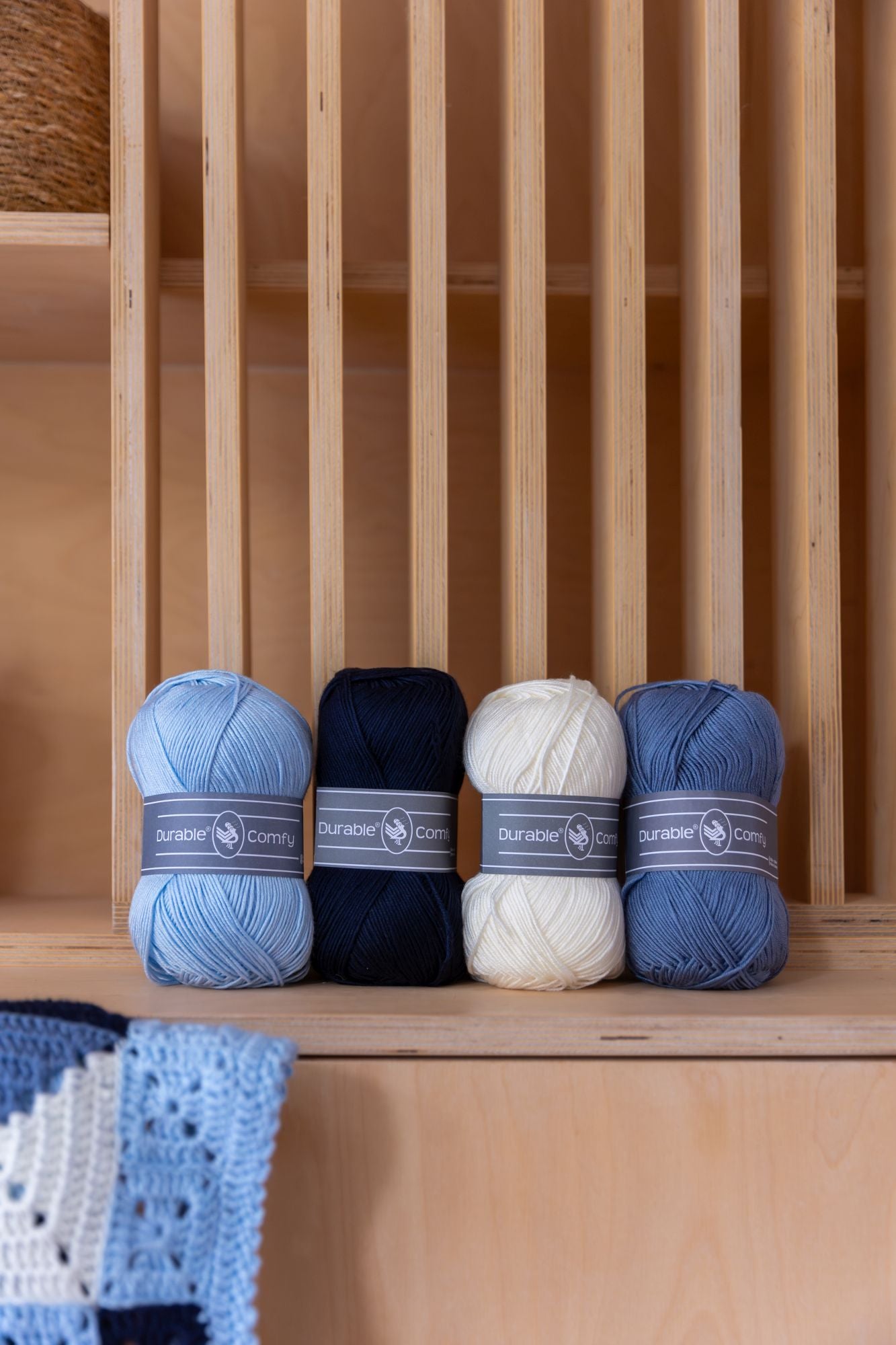 Haakplein CAL 2026 Perfectly Imperfect - The Calm One - Durable Comfy garenkleuren voor het pakket