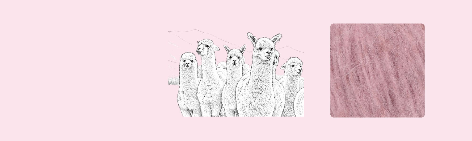 Lama-Wolle