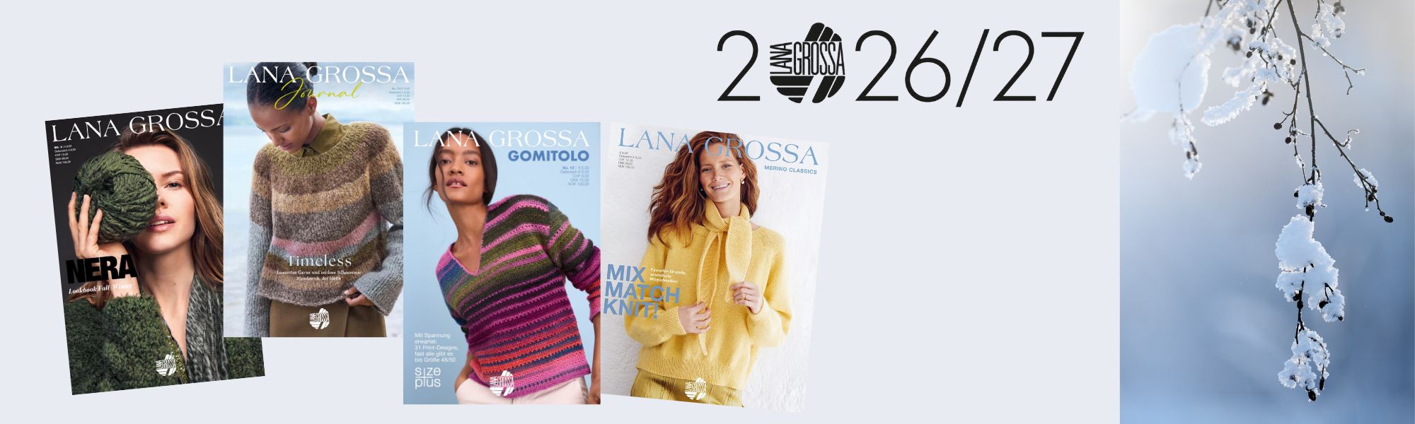 Lana Grossa-Zeitschriften