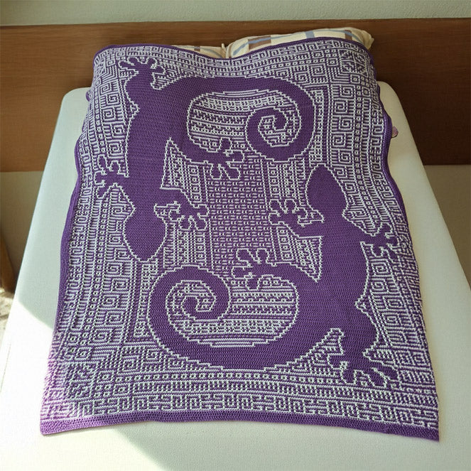 Geeky Geckos - Crazy Crochet Catlady Haakpakket Highland Heathers DK 5
