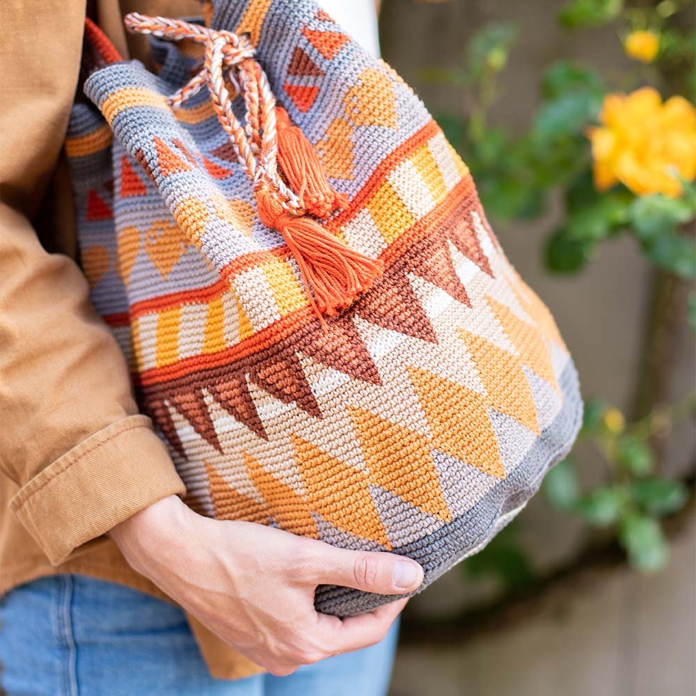 Tapestry-Tasche – Häkelpaket