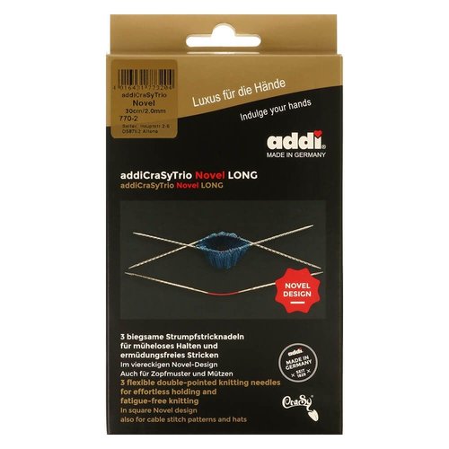 Addi CraSyTrio Novel Breinaalden 30cm - 6.0mm
