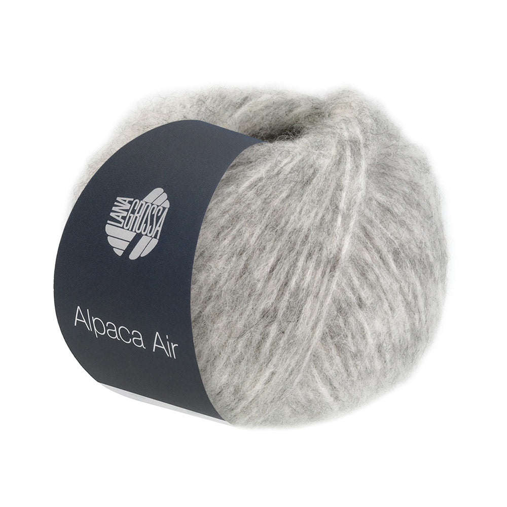 Lana Grossa Alpaca Air 010 Lichtgrijs