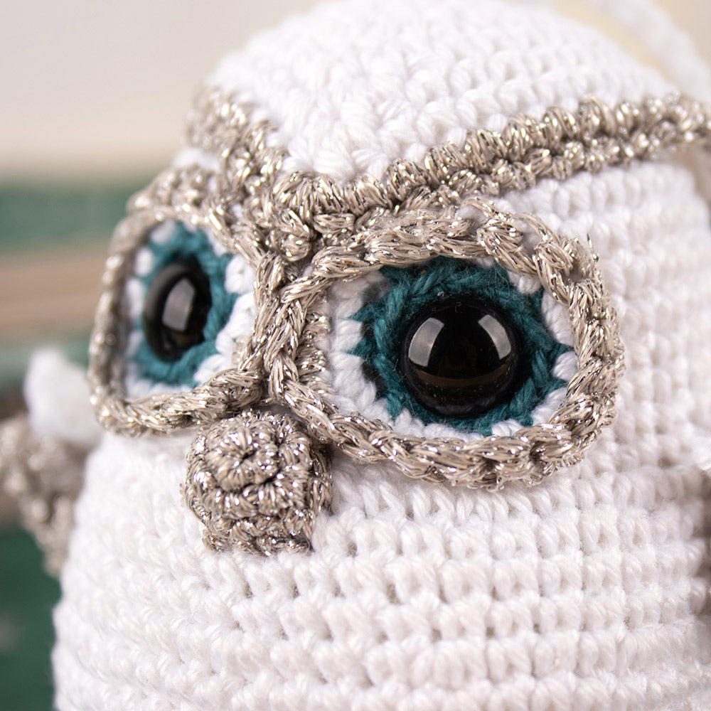 Amigurumi vogel — gemaakt met Amigurimi Festival Kerst: Kerst Uiltje Garenpakket - Exclusief Patroon (2)