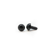 Veiligheidsogen Zwart 5mm per paar