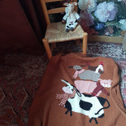 Breipatroon Babydeken Op de Boerderij