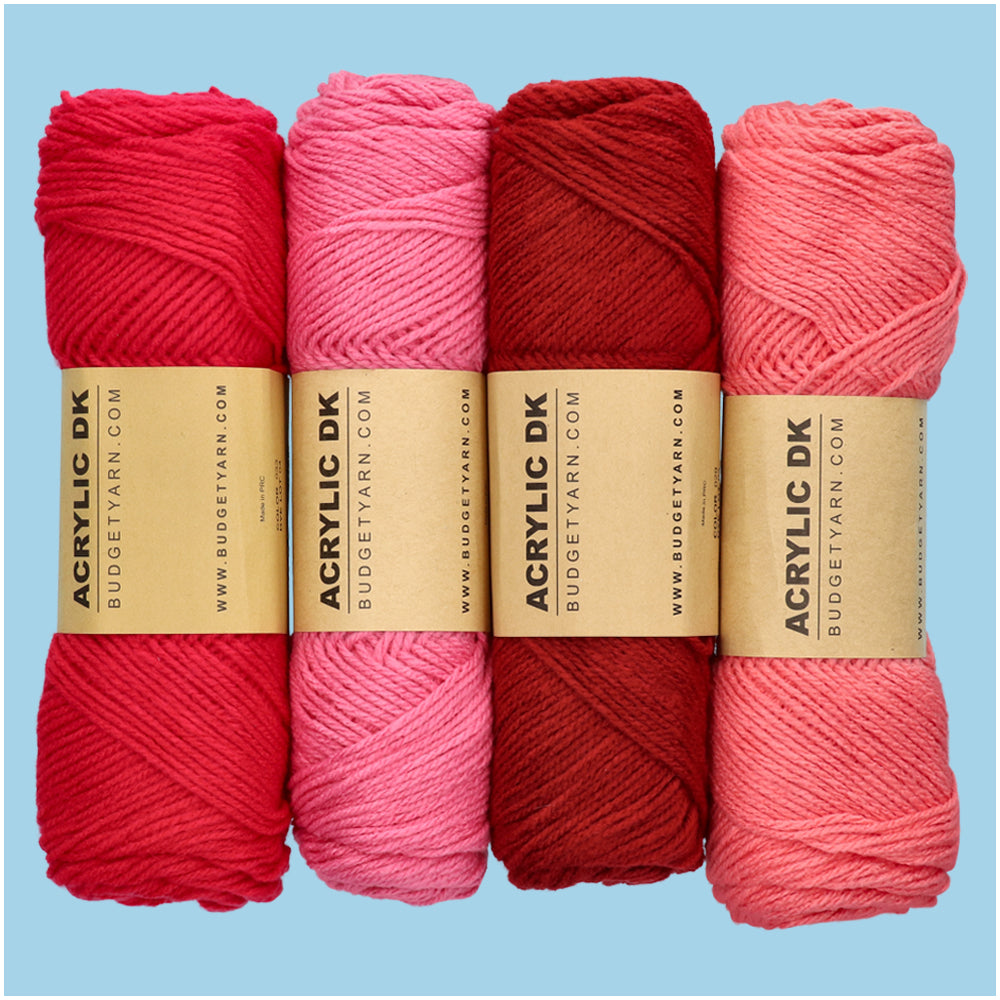 Budgetyarn Acrylic DK 037 Cotton Candy (3)