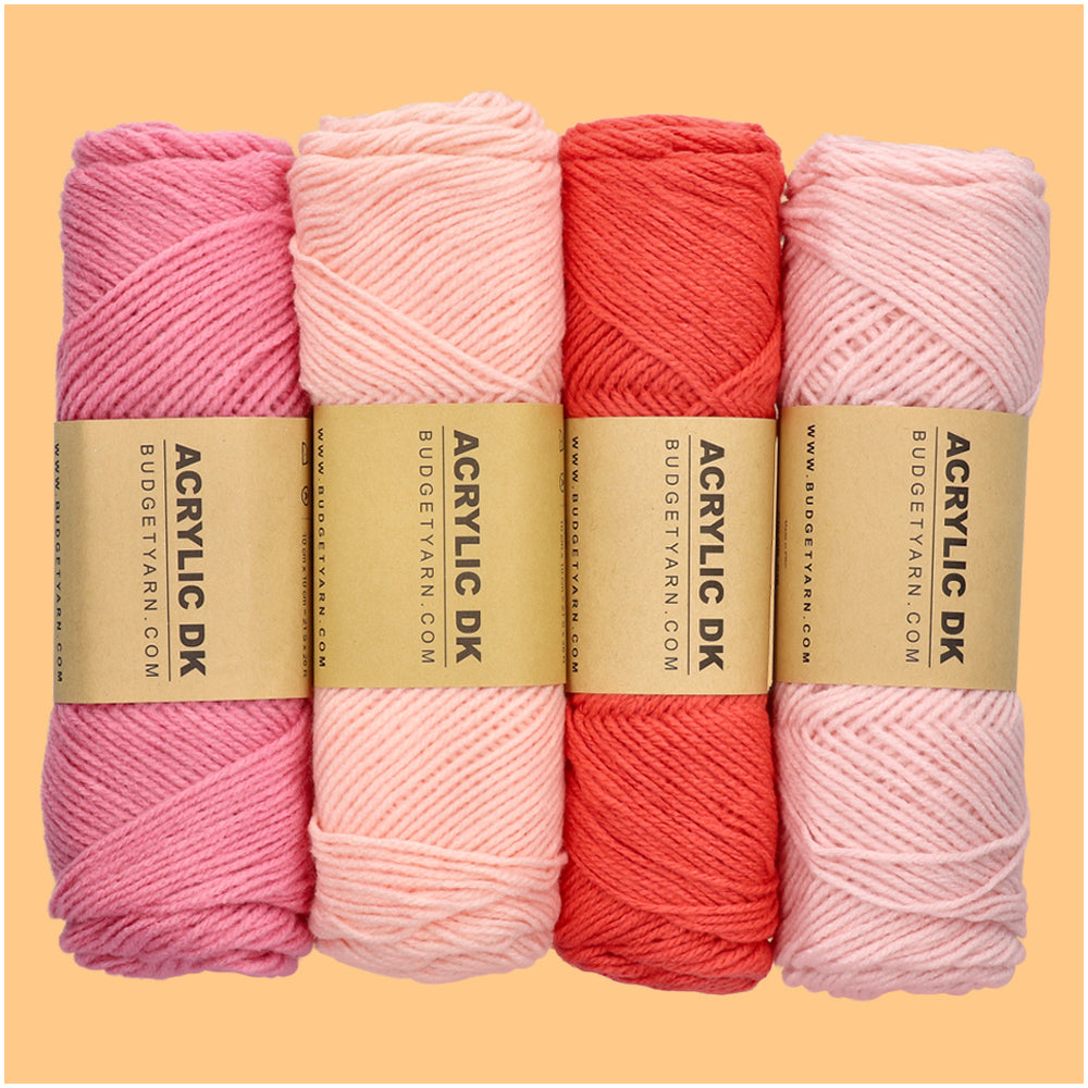 Budgetyarn Acrylic DK 047 Old Pink (2)