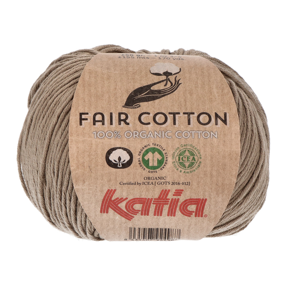 Katia Fair Cotton 023 Ree bruin