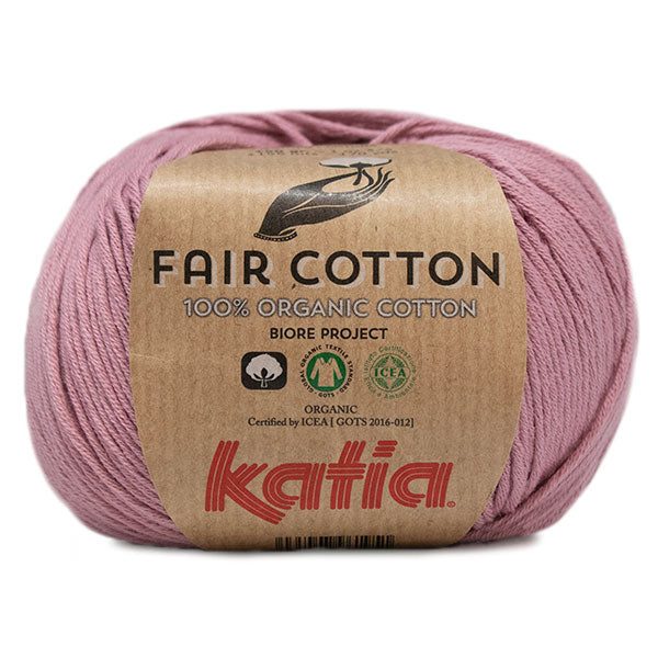 Katia Fair Cotton 040 Licht mauvé