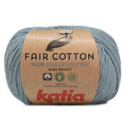 Katia Fair Cotton 041 Grijsachtig blauw