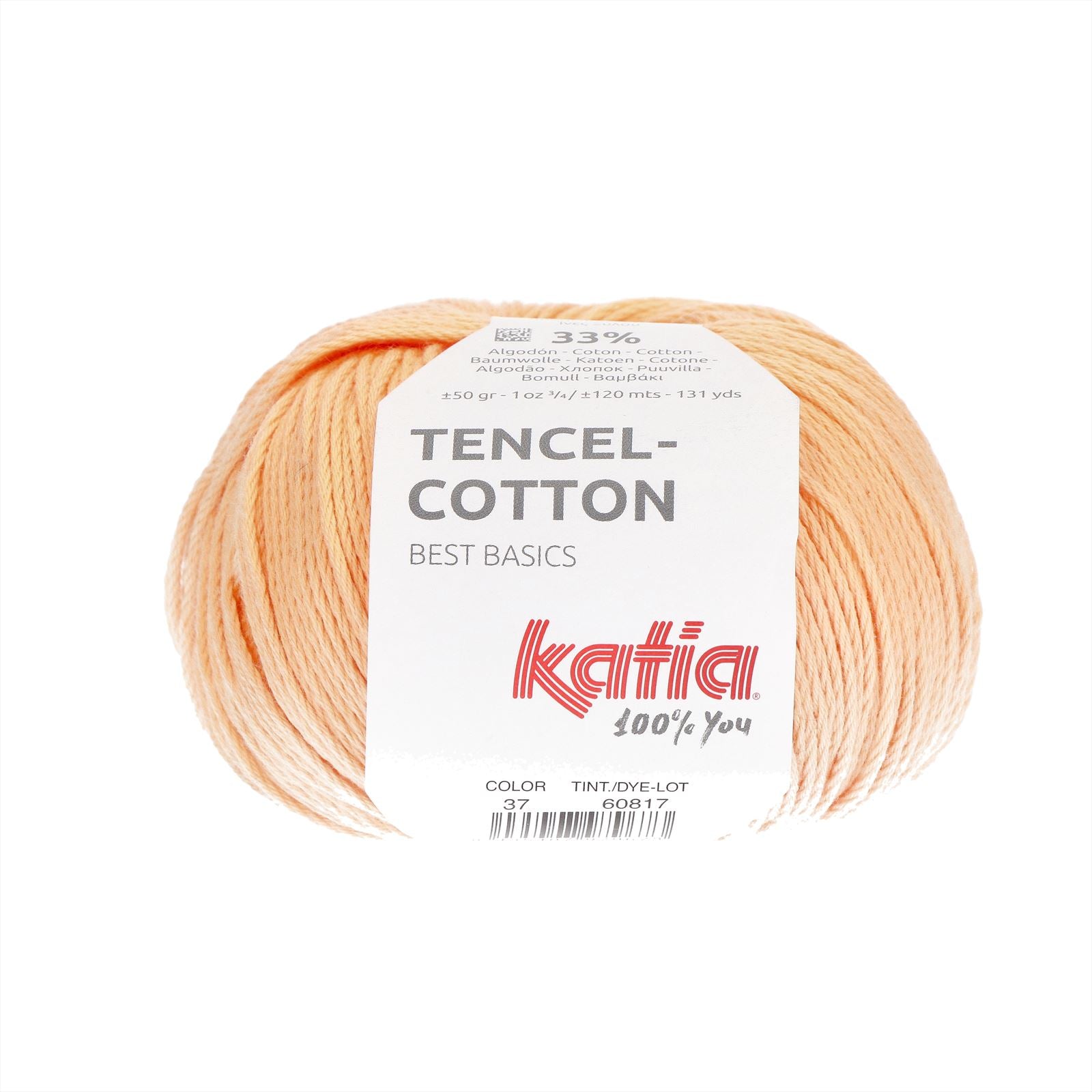 Katia Tencel Cotton 037 Licht Oranje