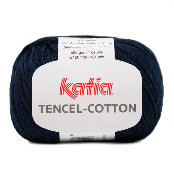 Katia Tencel-Cotton 005 Donker blauw