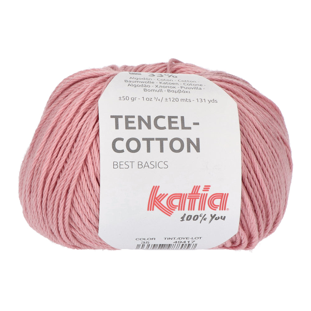 Katia Tencel-Cotton 035 Medium roze