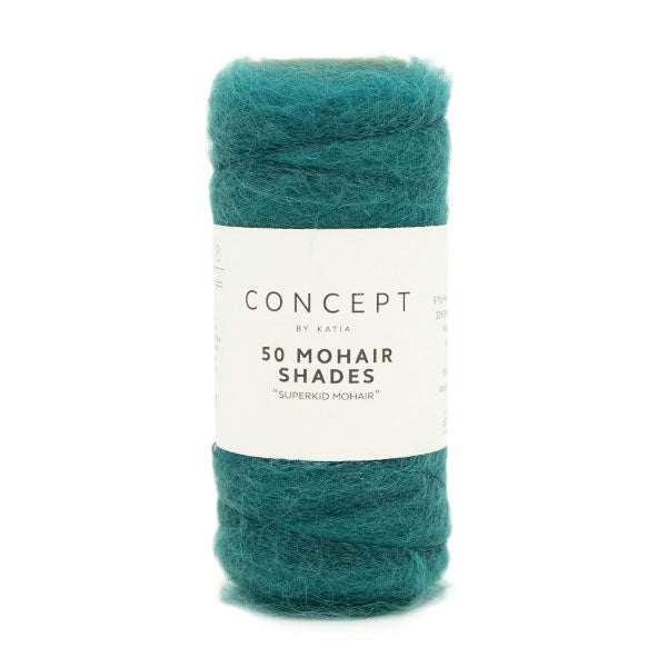Katia 50 Mohair Shades 029 Groen blauw