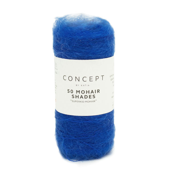 Katia 50 Mohair Shades 032 Medium blauw